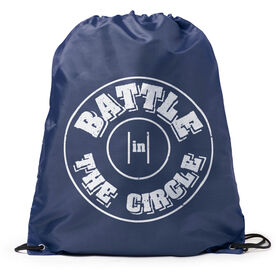 Wrestling Drawstring Backpack - Battle In Circle