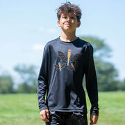 Baseball Long Sleeve Performance Tee - It's Bats