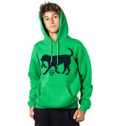 Soccer Hooded Sweatshirt - Soccer Dog