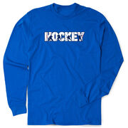 Hockey Tshirt Long Sleeve - Hockey Life
