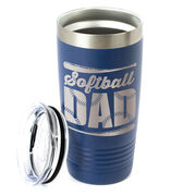 Softball 20 oz. Double Insulated Tumbler - Dad