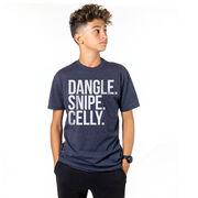 Hockey Short Sleeve T-Shirt - Dangle Snipe Celly Words