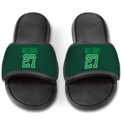 Personalized Repwell&reg; Slide Sandals - Name and Number