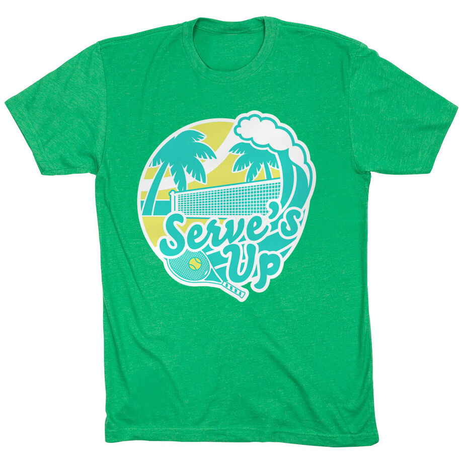 Tennis Short Sleeve T-Shirt - Serve's Up