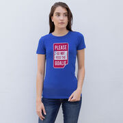 Hockey Women's Everyday Tee - Don't Feed The Goalie