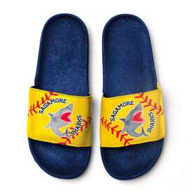 Custom Team Airslide Slide Sandals - Softball