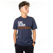 Football T-Shirt Short Sleeve Eat. Sleep. Football.