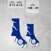 Soccer Woven Mid-Calf Socks - Soccer Player