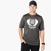 Pickleball Short Sleeve Performance Tee - I'd Rather Be Playing Pickleball