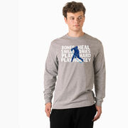 Hockey Tshirt Long Sleeve - Bones Heal Hockey