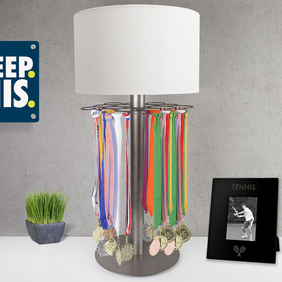 Tennis Tabletop Medal Display Lamp