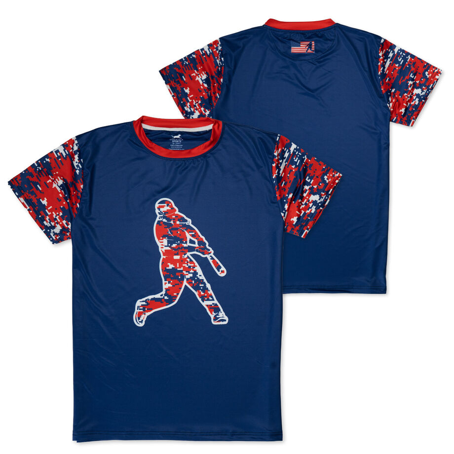 Baseball Tech Player Tee - All American