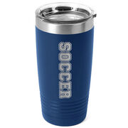 Soccer 20 oz. Double Insulated Tumbler - Soccer