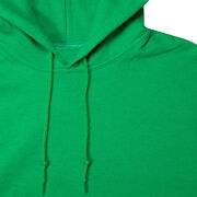 Soccer Hooded Sweatshirt - I'd Rather Be Playing Soccer (Round)