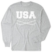 Hockey Tshirt Long Sleeve - USA Hockey