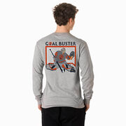 Hockey Tshirt Long Sleeve - Goal Buster (Back Design)