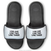 Personalized Repwell&reg; Sandal Straps - Your Text