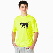 Hockey Short Sleeve Performance Tee - Howe the Hockey Dog