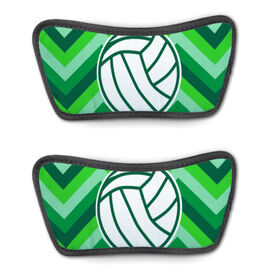 Volleyball Repwell&reg; Sandal Straps - Volleyball With Chevron