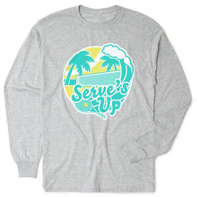 Tennis Tshirt Long Sleeve - Serve's Up