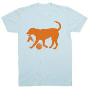 Basketball Tshirt Short Sleeve Baxter The Basketball Dog