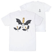 Baseball Short Sleeve T-Shirt - It's Bats (Back Design)