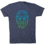  Hockey Short Sleeve T-Shirt - Have An Ice Day Smiley
