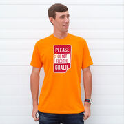 Short Sleeve T-Shirt - Don’t Feed The Goalie