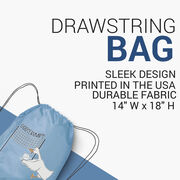 Volleyball Drawstring Backpack - Goosebumps