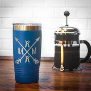 Running 20 oz. Double Insulated Tumbler - RUNR Crossed Arrows