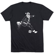 Soccer Short Sleeve T-Shirt - Santa Player