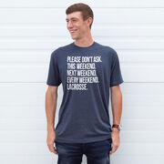 Lacrosse Short Sleeve T-Shirt - All Weekend Lacrosse