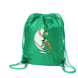 Baseball Drawstring Backpack - Top O' The Order
