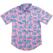 Lacrosse Performance Short Sleeve Button Down Shirt - Bayside
