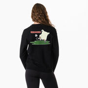 Soccer Crewneck Sweatshirt - Soccer Ghoul (Back Design)