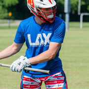 Guys Lacrosse Short Sleeve T-Shirt - I'd Rather Lax