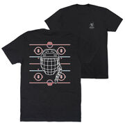 Hockey T-Shirt Short Sleeve - Game Time Girl (Back Design)