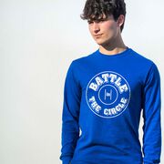 Wrestling Tshirt Long Sleeve - Battle In Circle