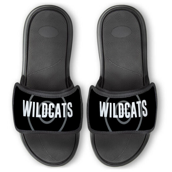 Wrestling Repwell&reg; Slide Sandals - Personalized Team Name