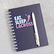 Girls Lacrosse Sticker - Eat Sleep Lacrosse