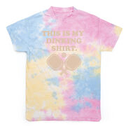 Pickleball Short Sleeve T-Shirt - This Is My Dinking Shirt Tie-Dye