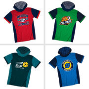 Custom Team Lightweight Short Sleeve ShieldDri Hoodie