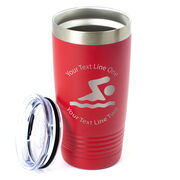 Swimming 20 oz. Double Insulated Tumbler - Icon
