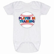 Baseball Baby One-Piece - Player in Training