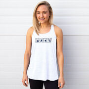 Hockey Flowy Racerback Tank Top - Hockey Life