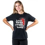 Hockey Short Sleeve T-Shirt - Lace 'Em Up And Light The Lamp