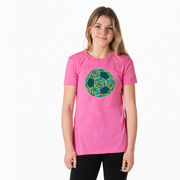 Soccer Women's Everyday Tee - Summer Kicks