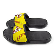 Softball Repwell&reg; Slide Sandals - Batter Silhouette