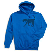 Hockey Hooded Sweatshirt - Rocky The Hockey Dog