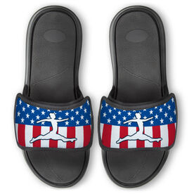 Gymnastics Repwell&reg; Slide Sandals - USA Gymnastics